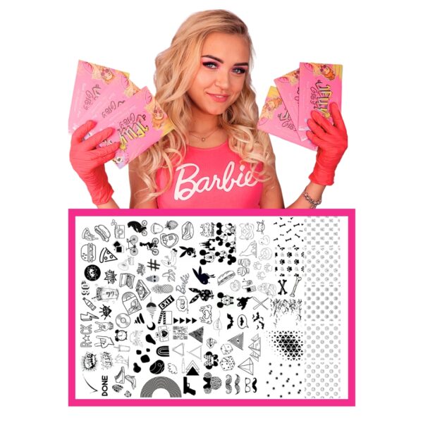 Jelly Gelly Stempelplatte (ST010)
