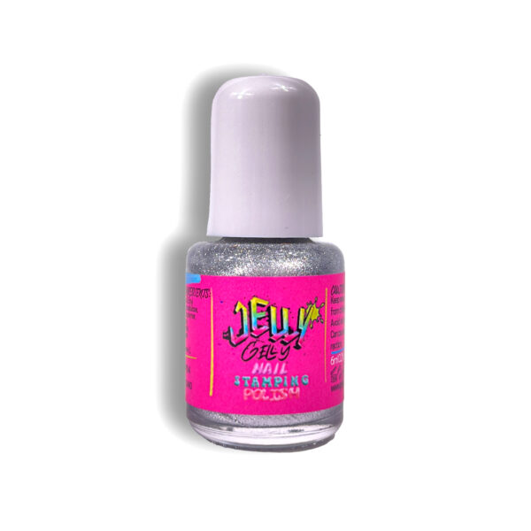 Jelly Gelly Stamping-Lack ,,Silber" 6ml [SP04]