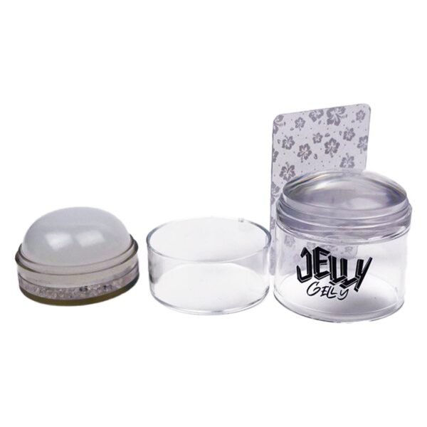 Jelly Gelly Doppelstempel aus Silikon mit Spatel [ST000] – Bild 3
