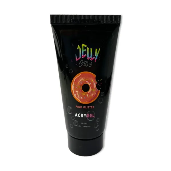 Jelly Gelly  Acrygel ,,Pink Glitter" 50ml