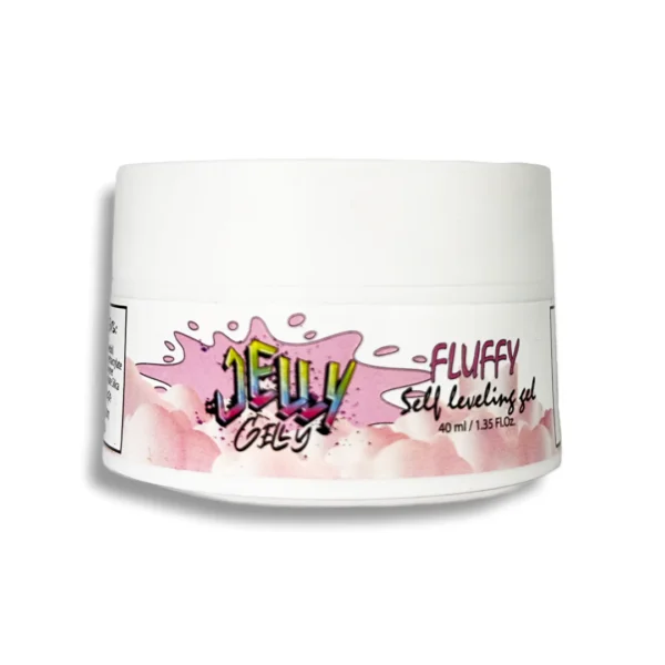 Jelly Gelly Aufbau-Gel Fluffy Natural Rose (HEMA Frei  & TPO Frei) 40ml – Bild 3