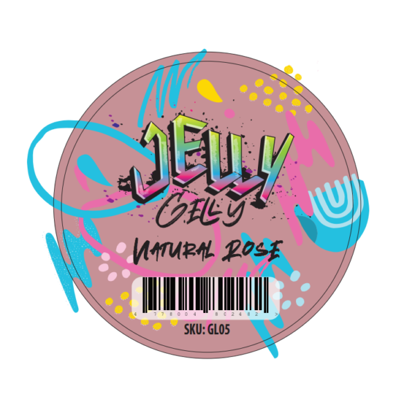 Jelly Gelly Gel-Gelee Gelato Natural Rose (HEMA Frei  & TPO Frei) 40ml